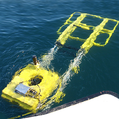 Linear Underwater Metal Detector